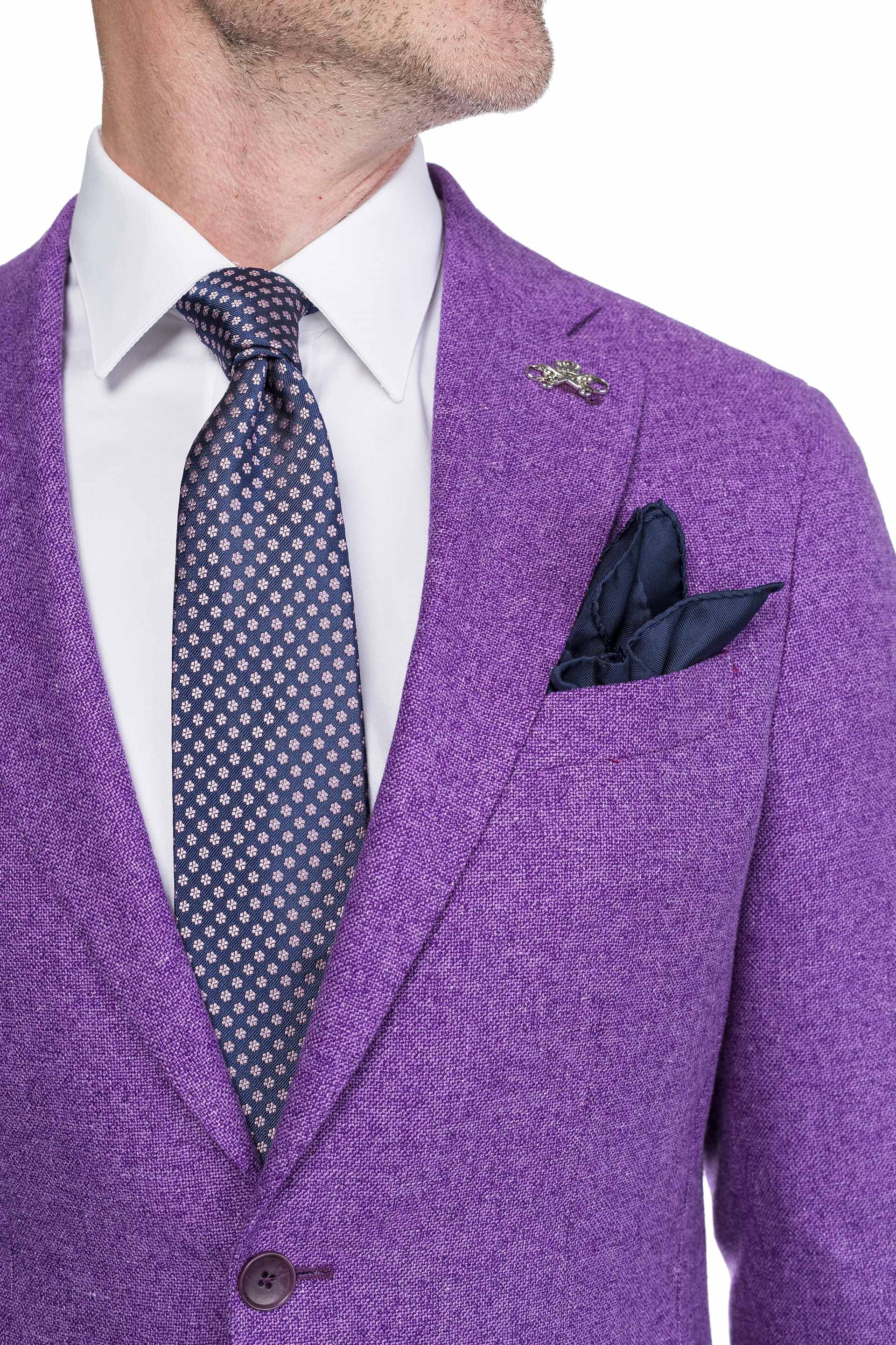 Royal Purple Men's Jacket - Tudor Tailor