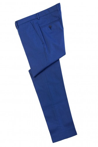 Pantalon chino Dustin Albastru din Bumbac