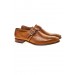 Pantofi single monk strap brown