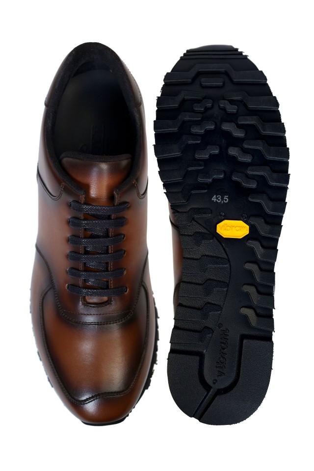 Med Brown Jogger Shoes