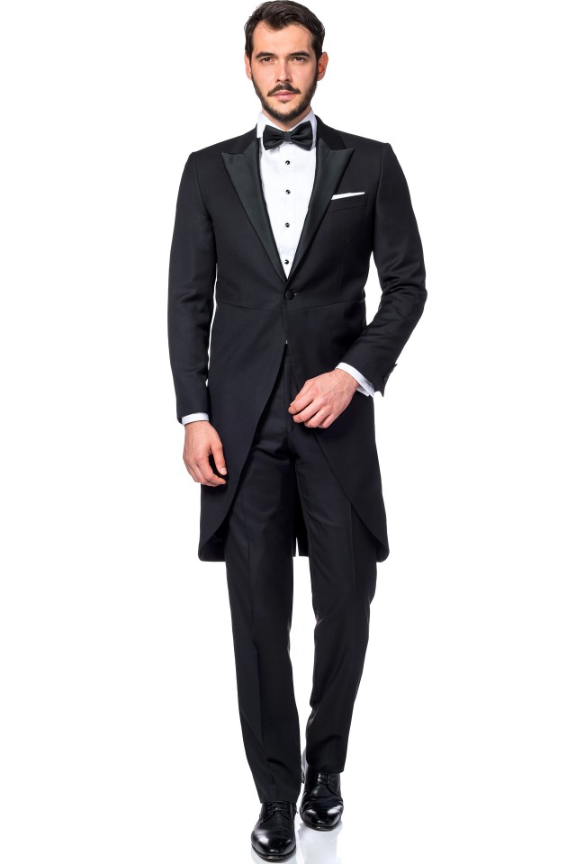 wedding suit with frock coat
